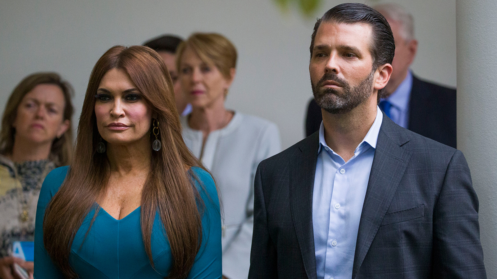 Donald Trump Jr., Kimberly Guilfoyle in SF for Trump campaign fundraiser