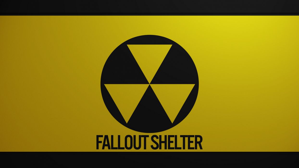 Fallout Yellow nuclear radiation wallpaperx1080
