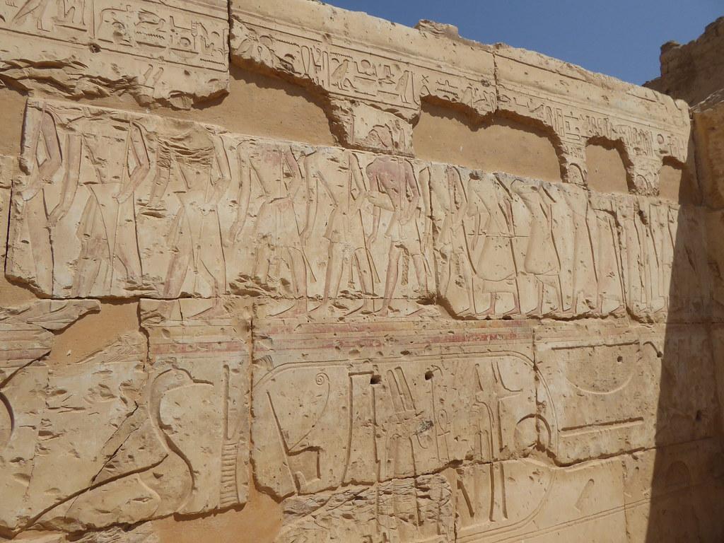 Ramesses II Temple, Abydos. Abydos dates back to the dawn o
