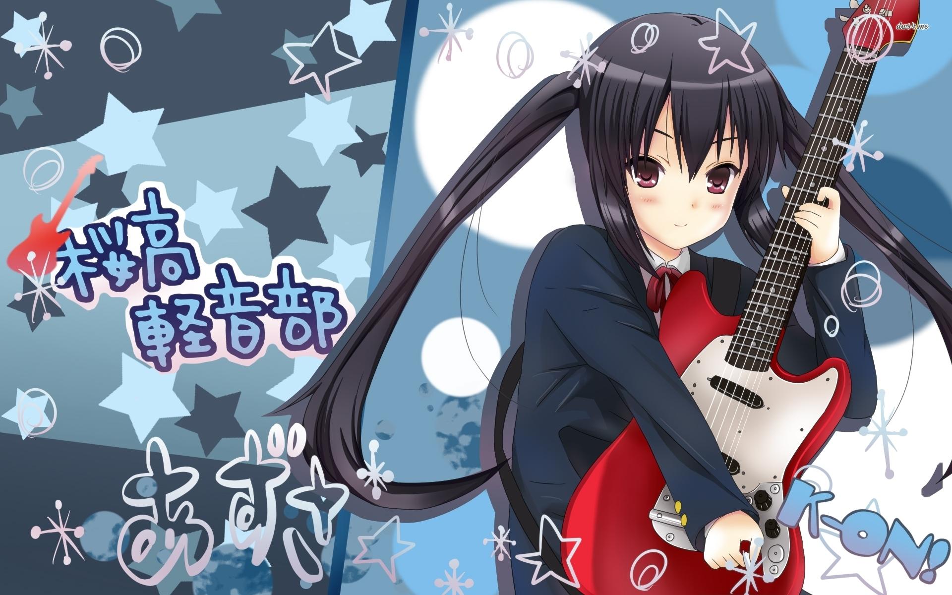Azusa Nakano On! Wallpaper Wallpaper