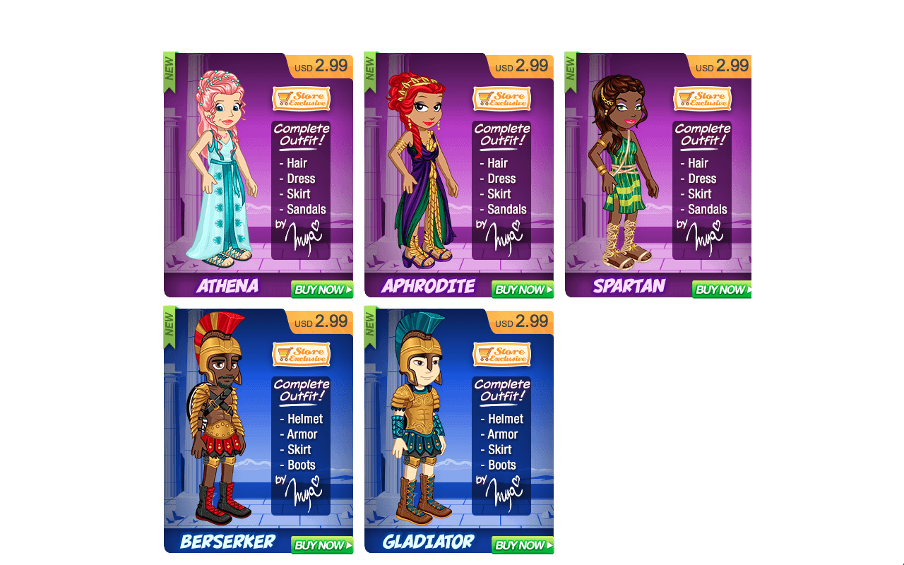 Woozworld Hot Off the Press: Weekly Fashion