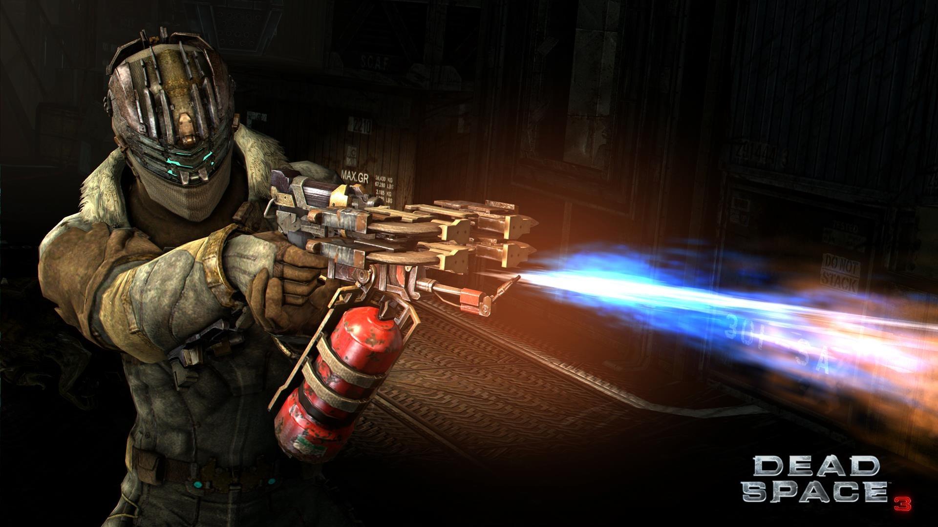 Download 1920x1080 HD Wallpaper dead space 3 flamethrower
