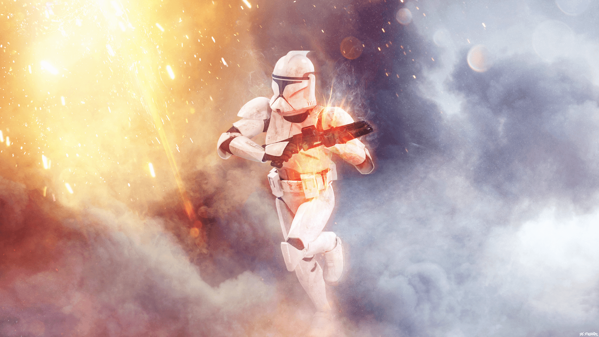 BattleFRONT 1 Phase 1 Clone Trooper HD Wallpaper
