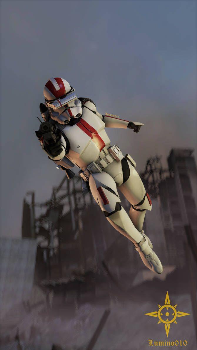 Jet Trooper by Lumino010. Star wars characters, Clone wars