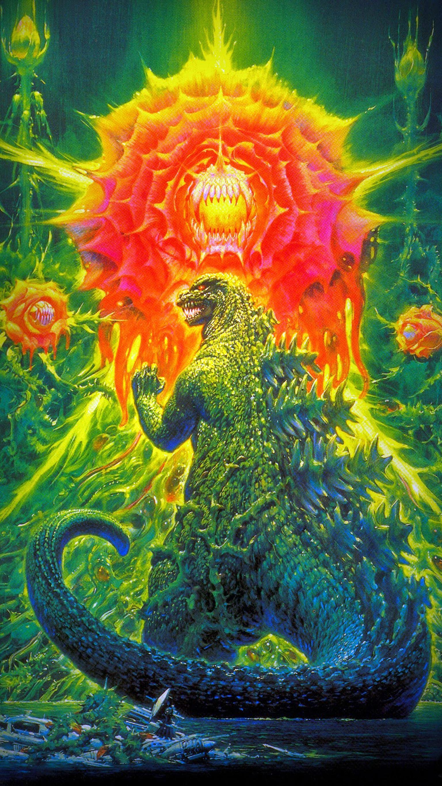 Godzilla vs. Biollante (1989) Phone Wallpaper