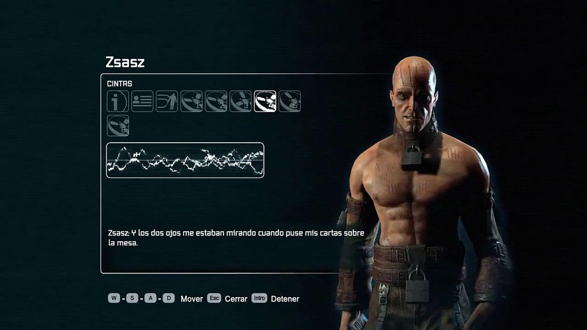 Victor Zsasz (Grabaciones): Arkham City