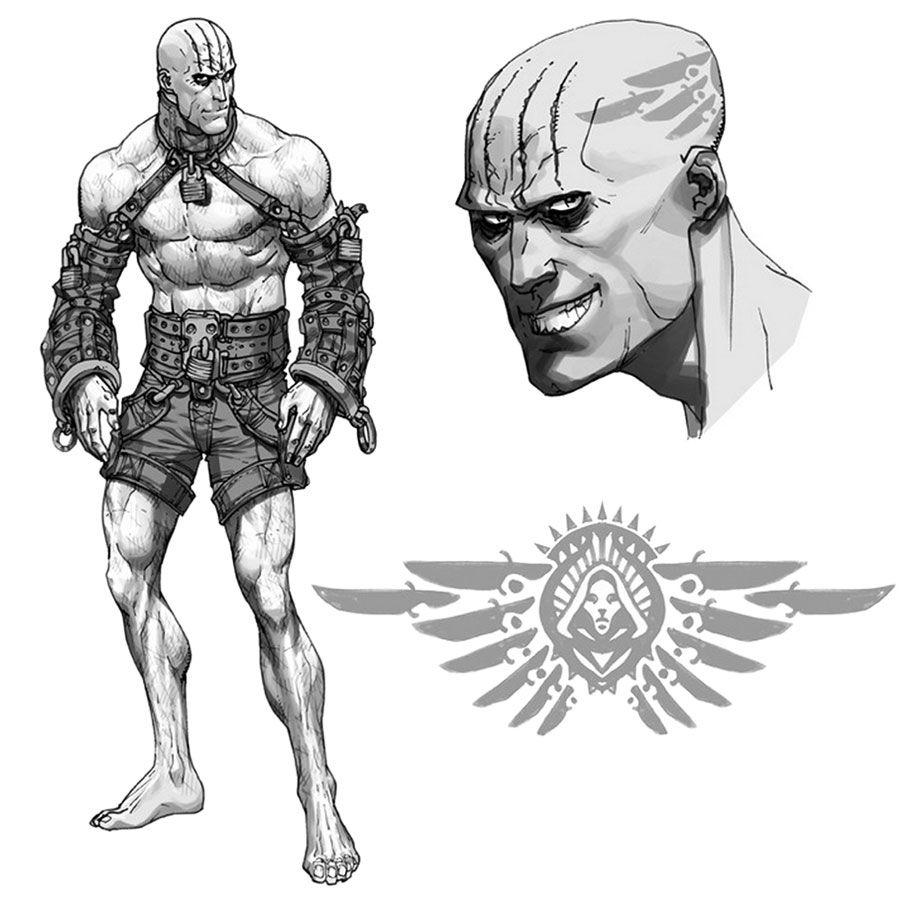 Batman: Arkham Asylum Art & Picture, Victor Zsasz. Video