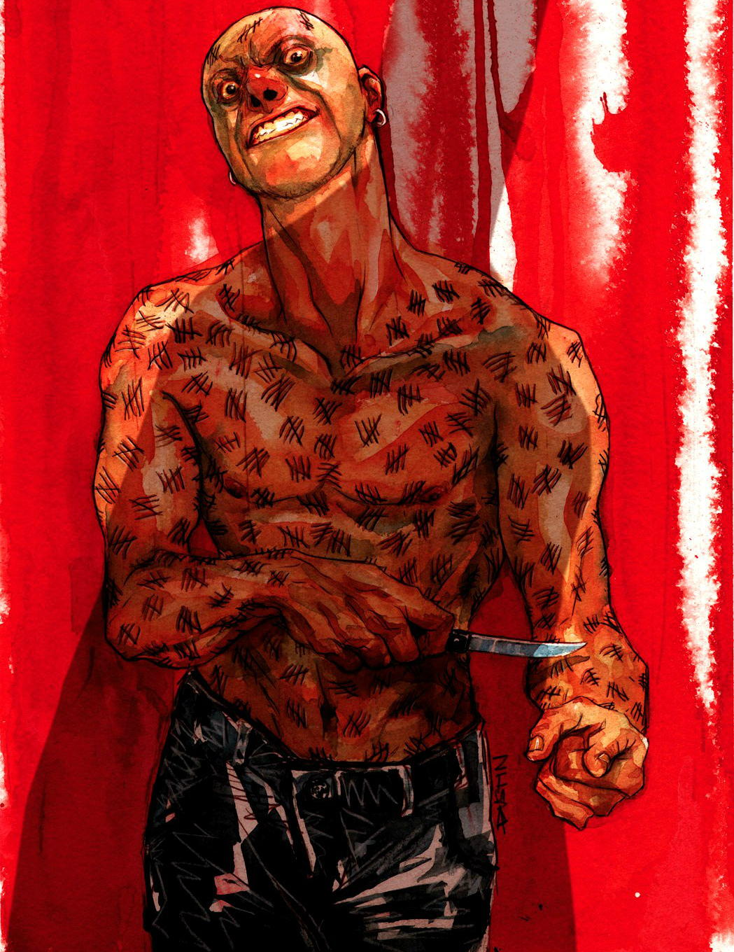 Victor Zsasz. Złoczyńcy