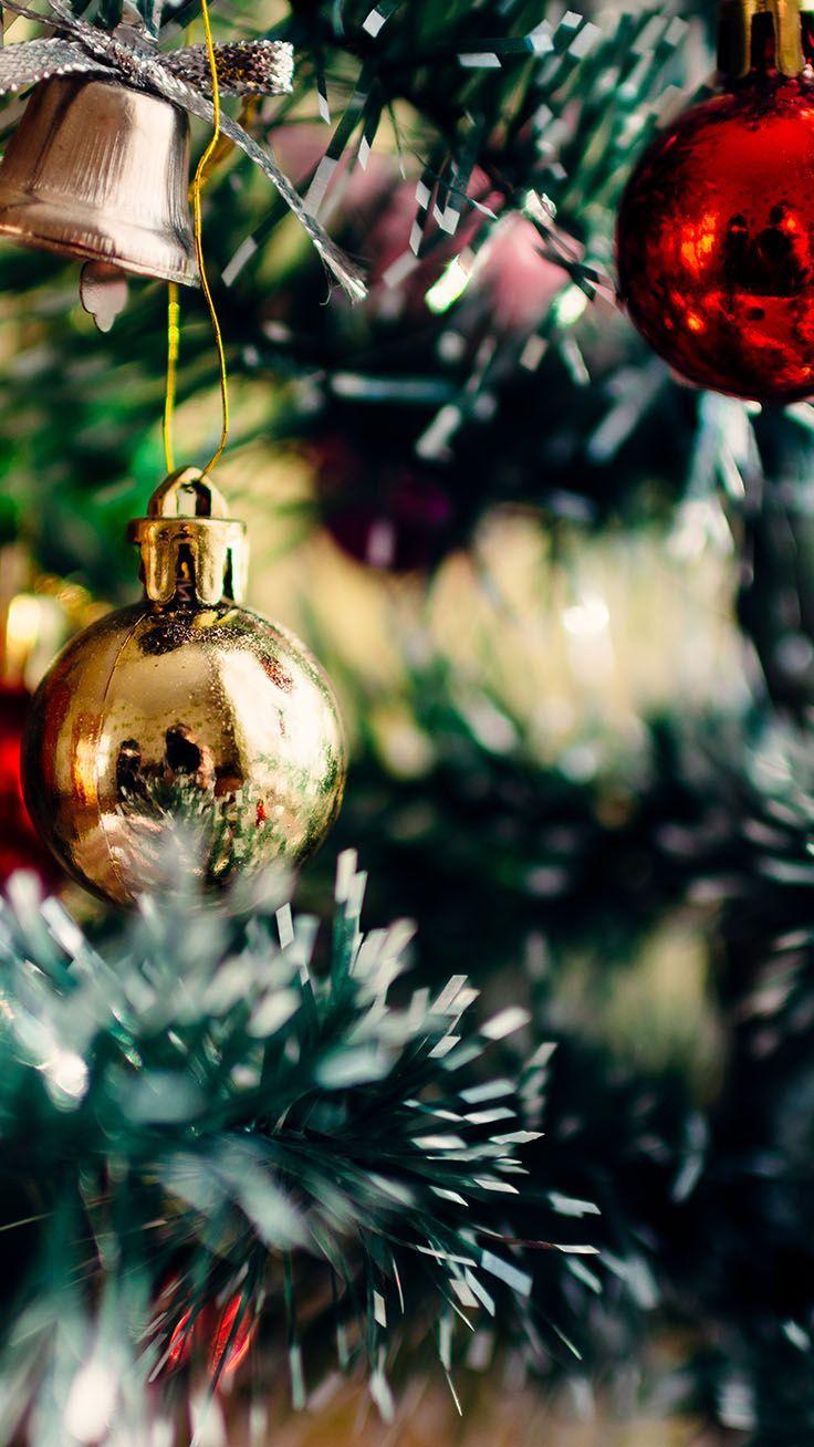 Sparkly Christmas iPhone Xs Max Wallpaper
