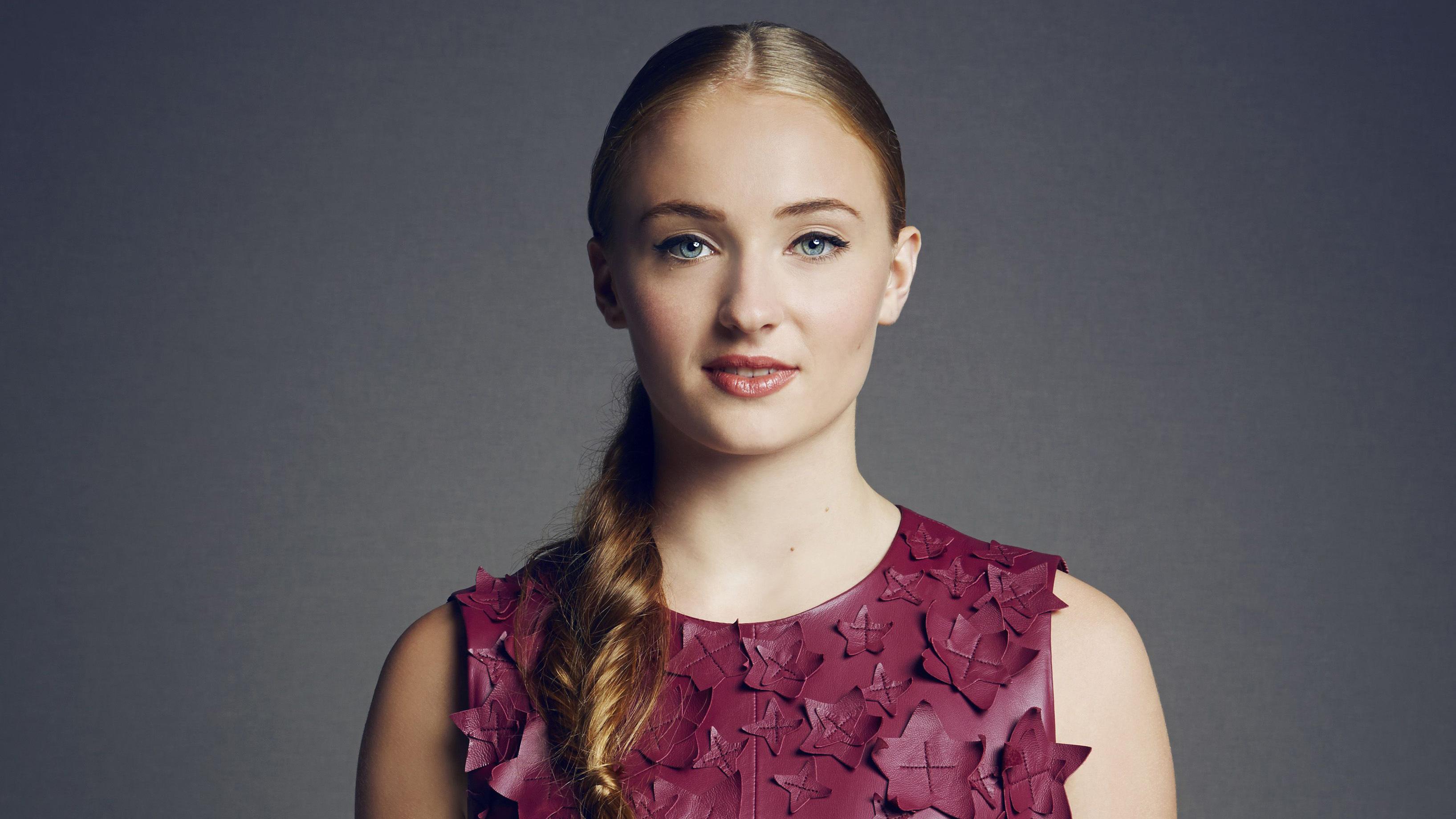 Sophie Turner Portrait Marie Claire 2018 3k Wallpaper
