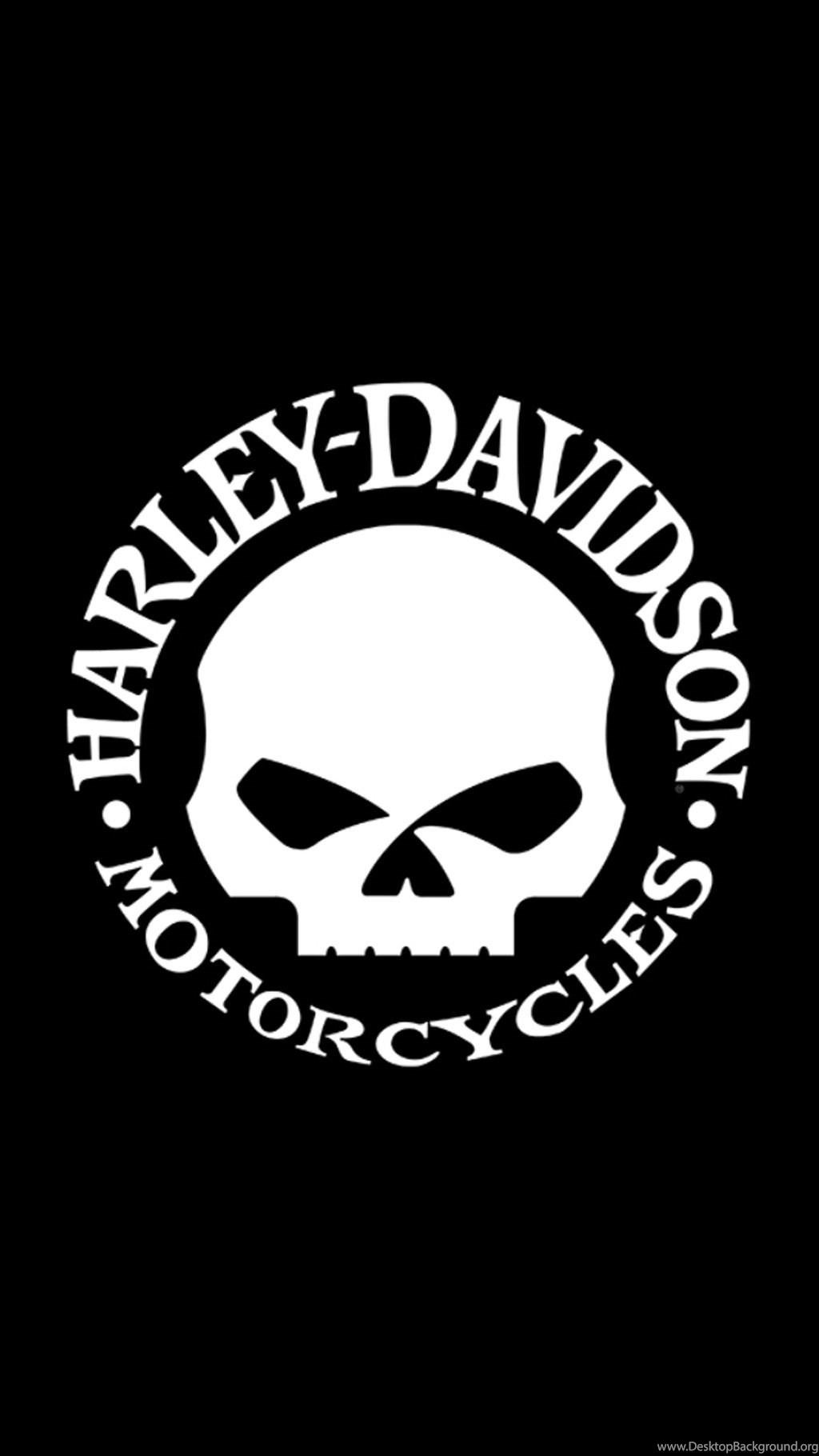 Harley Davidson Black Color Wallpaper HD
