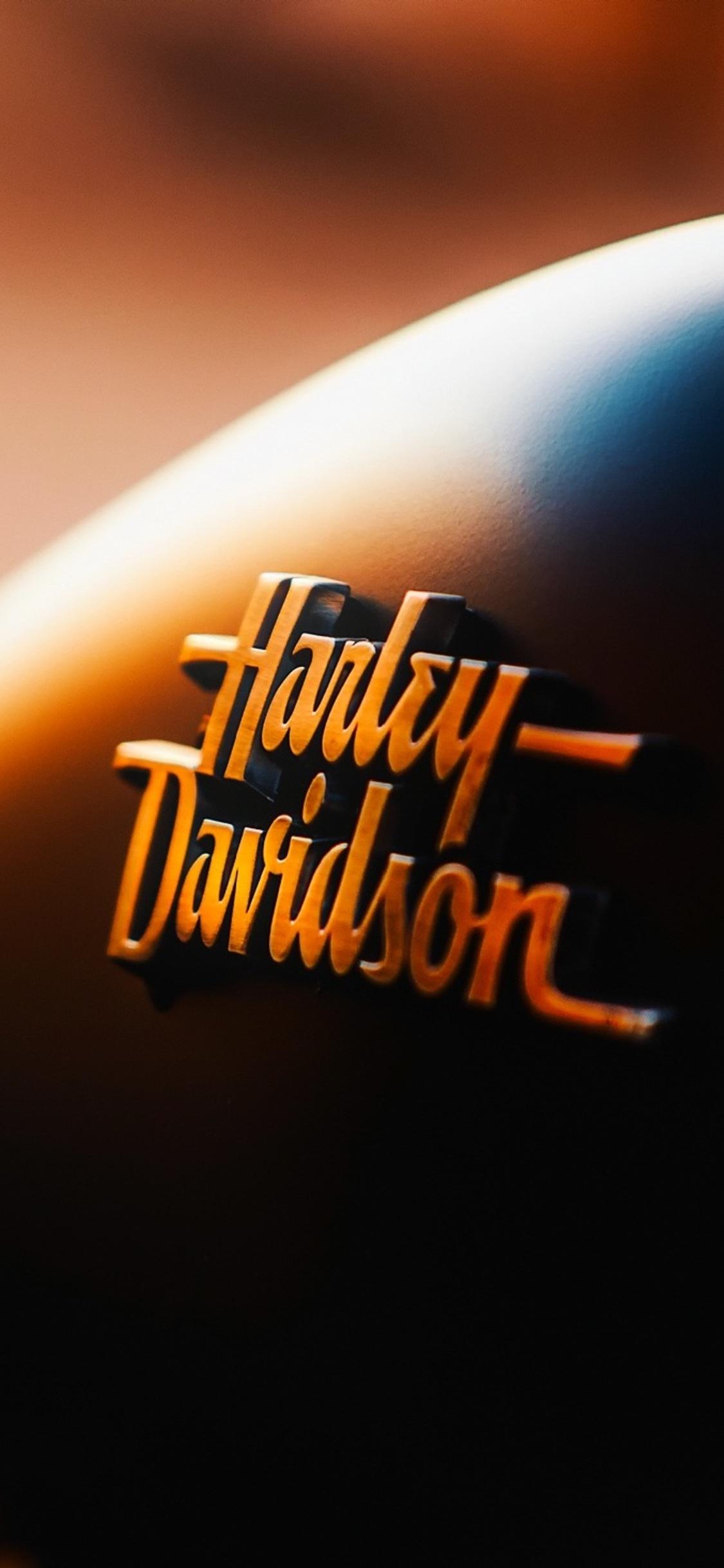 Harley Davidson Logo Bike iPhone XS, iPhone 10