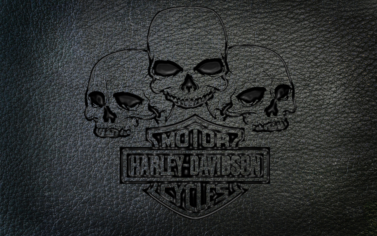 Harley Skull Wallpaper