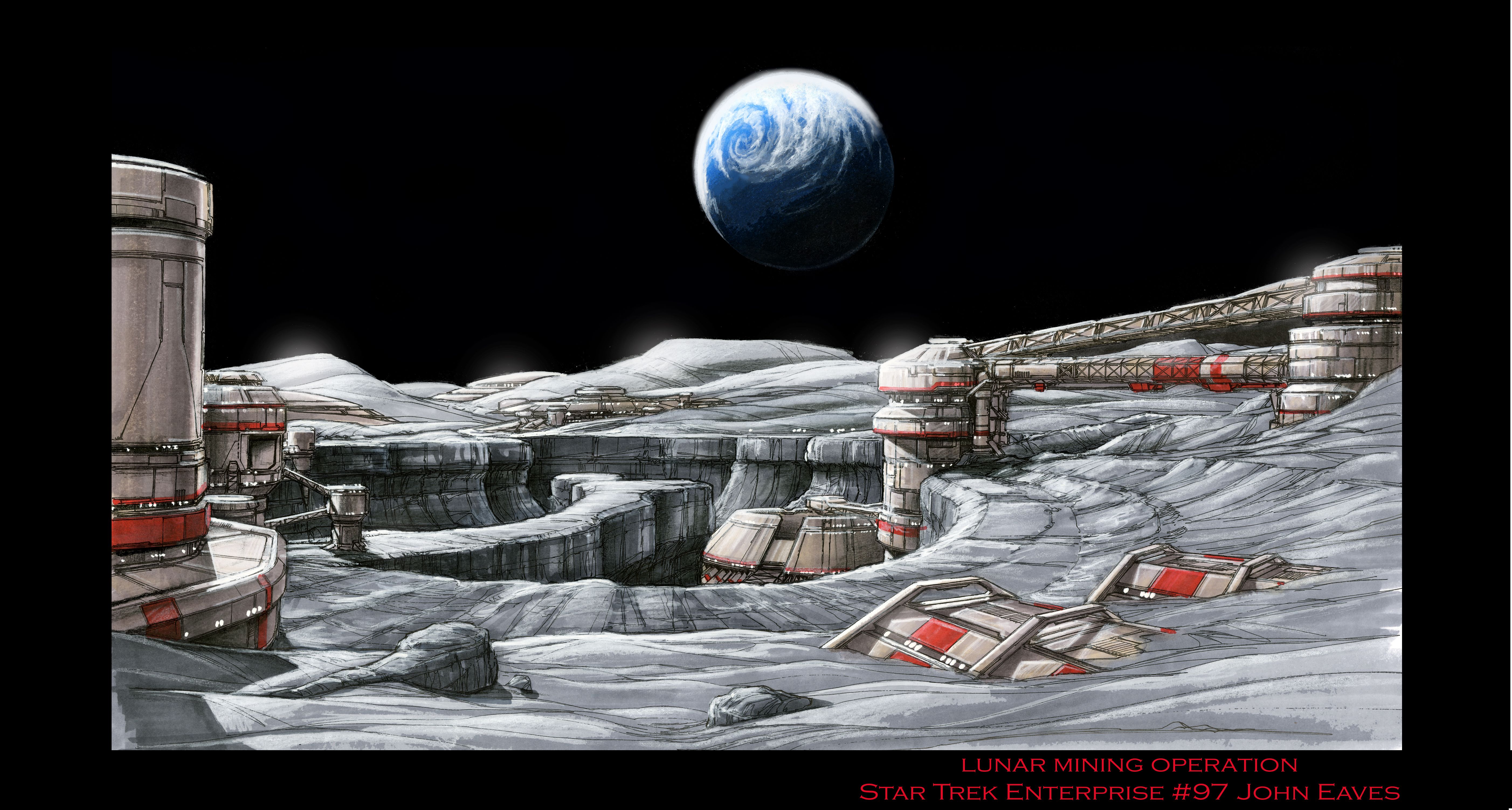 Moon Base: Photo and Wallpaper. Earth Blog in 2019