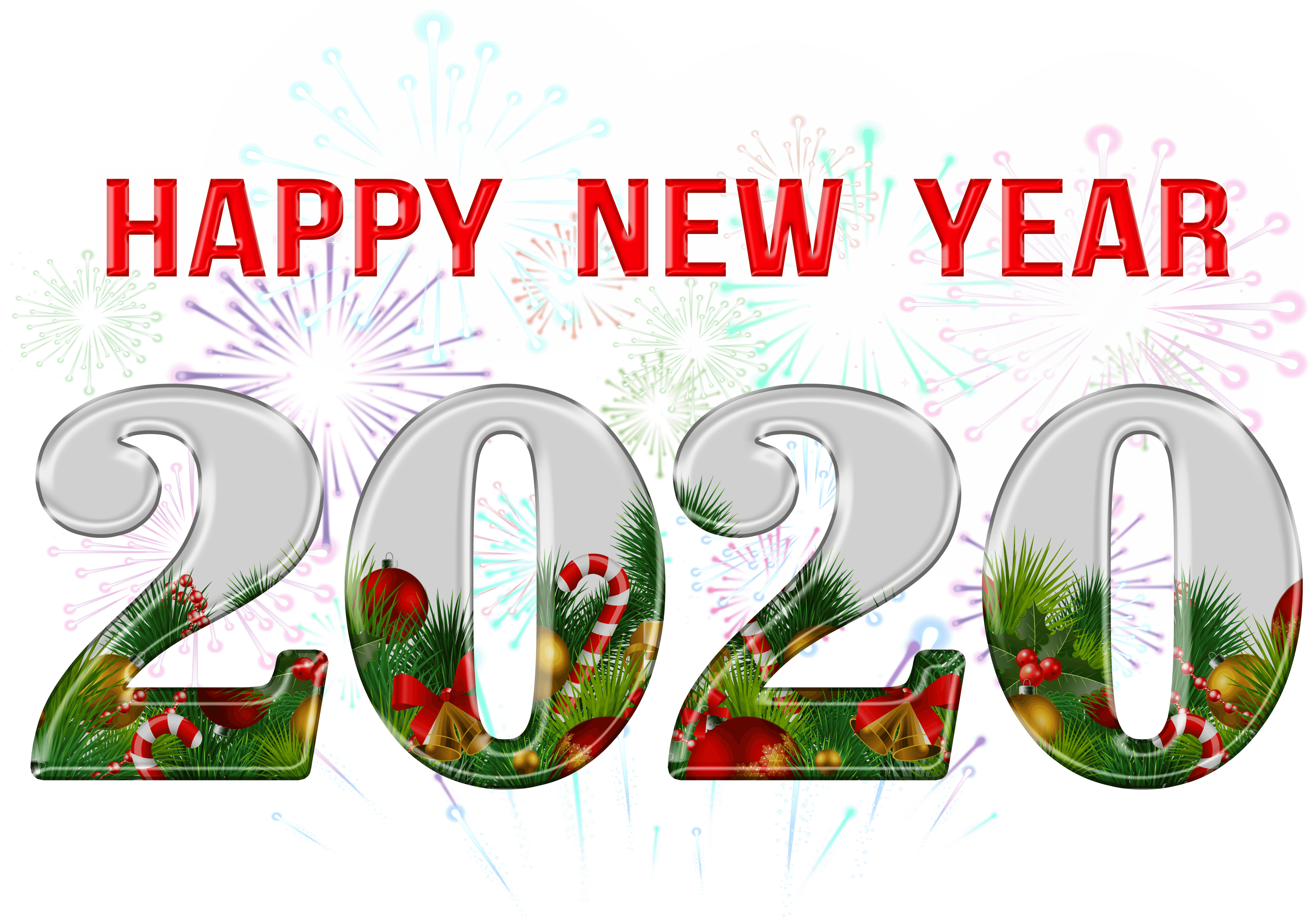 Happy New Year 2020 PNG Clipart
