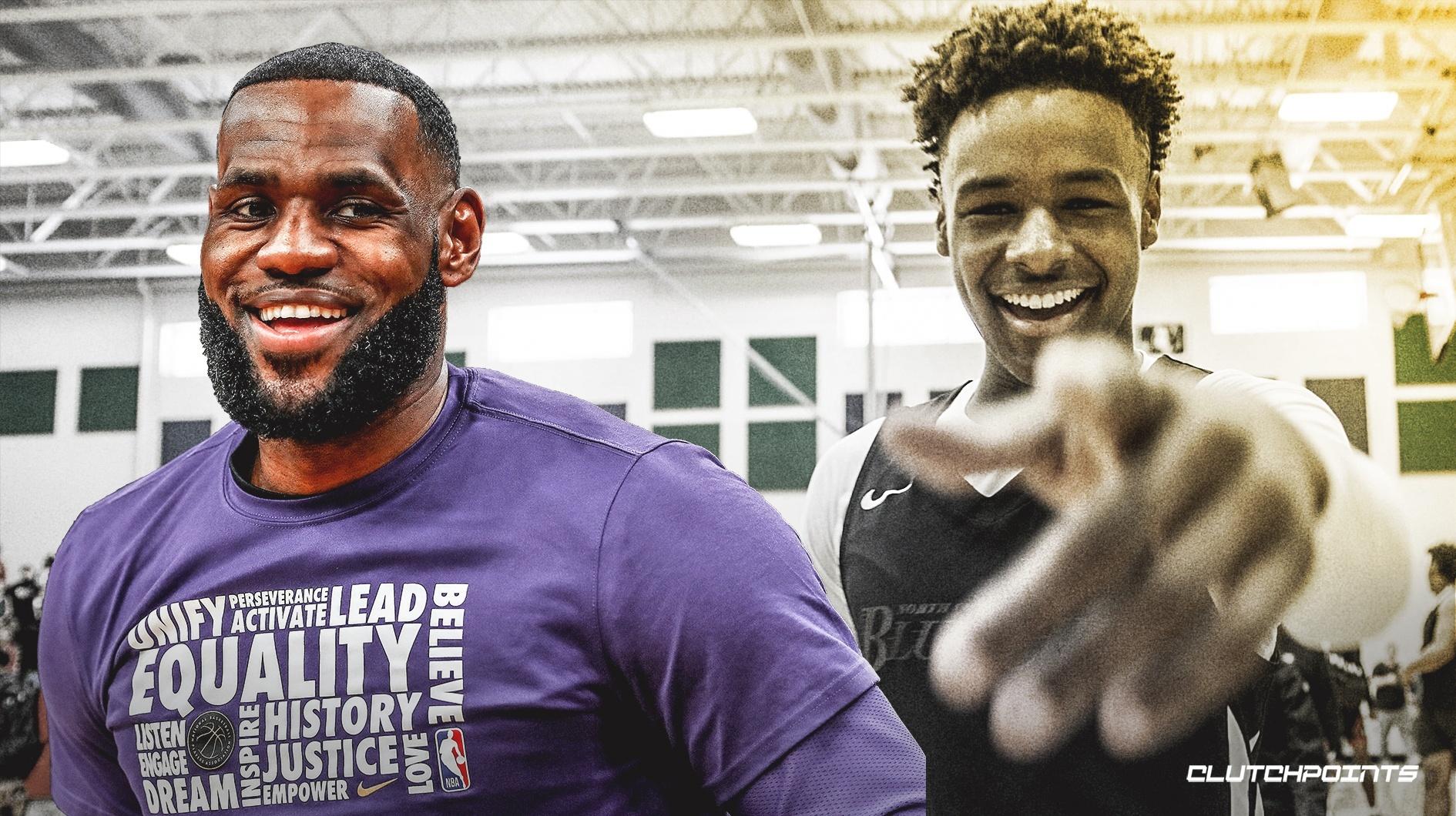 Bronny James reaches 100K followers in 51 minutes thanks to