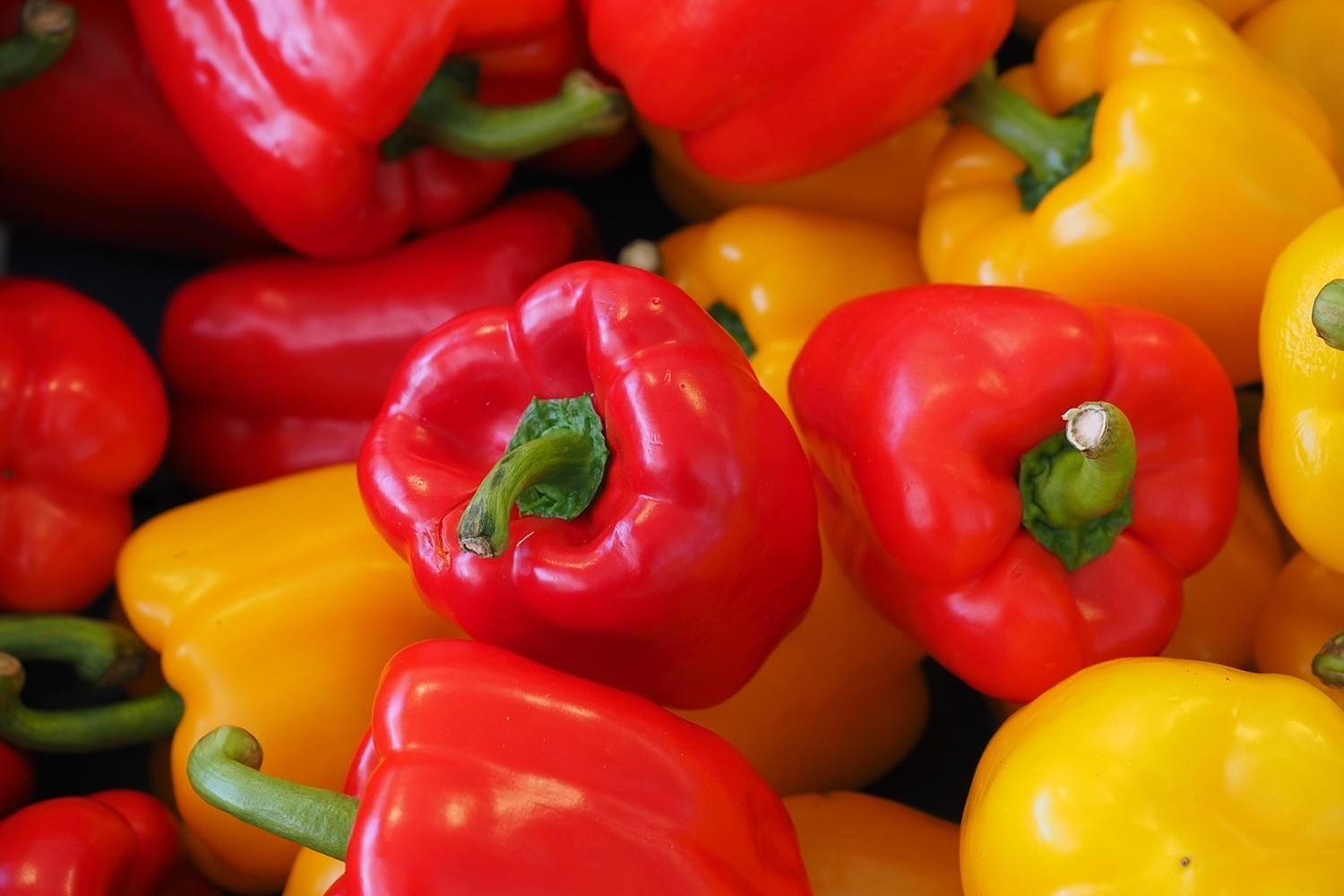 Photo Wallpaper Fresh sweet pepper. Shop now!