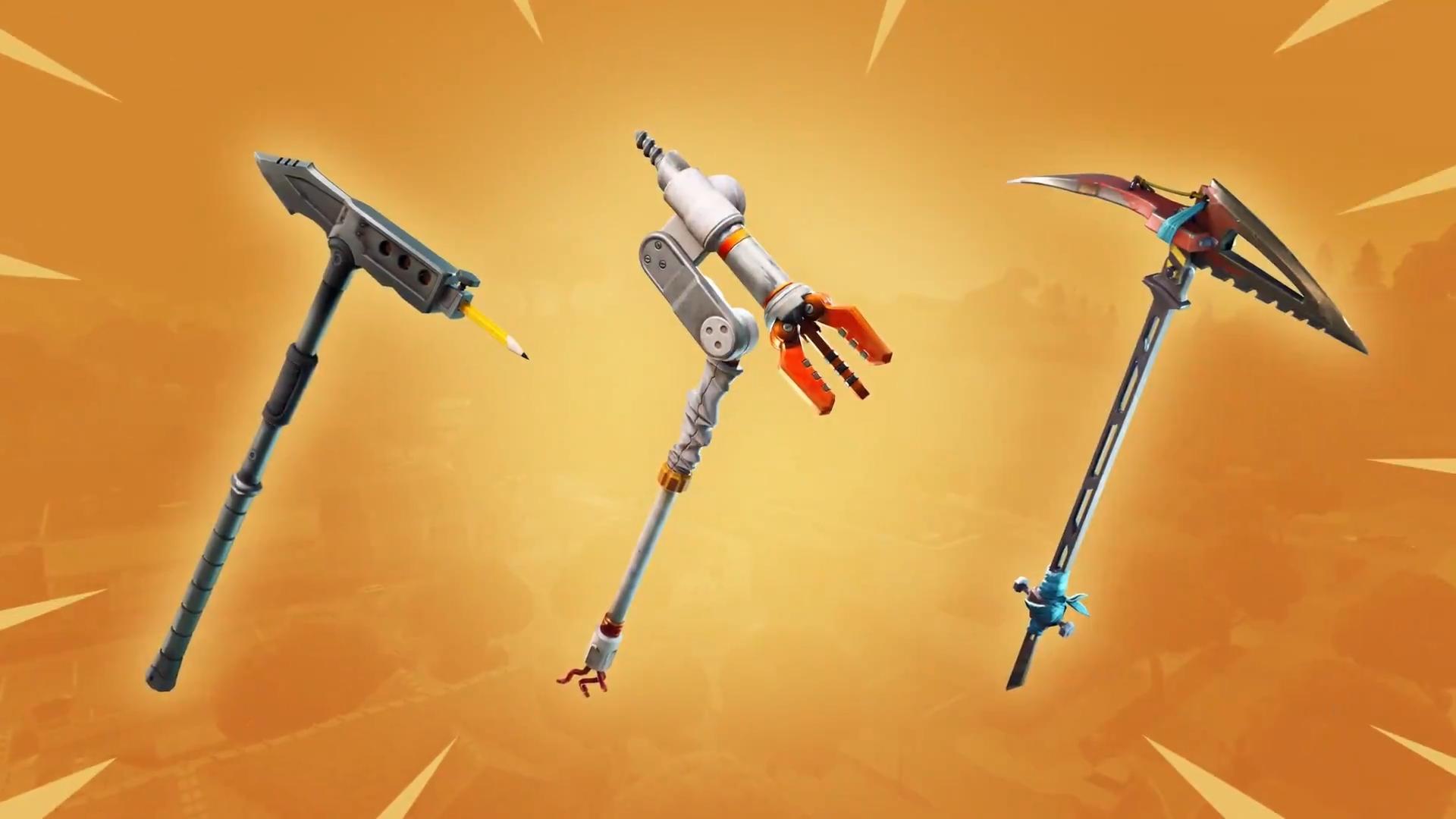 All the New Pickaxe and Glider Loot in Fortnite: Battle