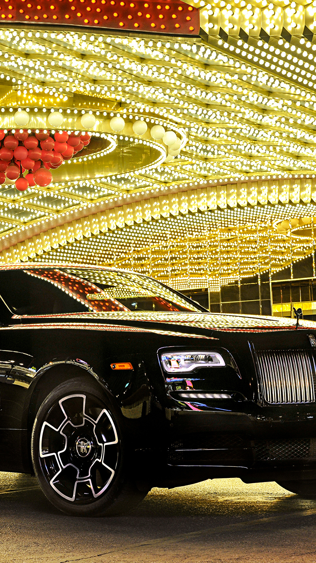 Wallpaper Rolls Royce 2016 Wraith Black Badge Luxurious