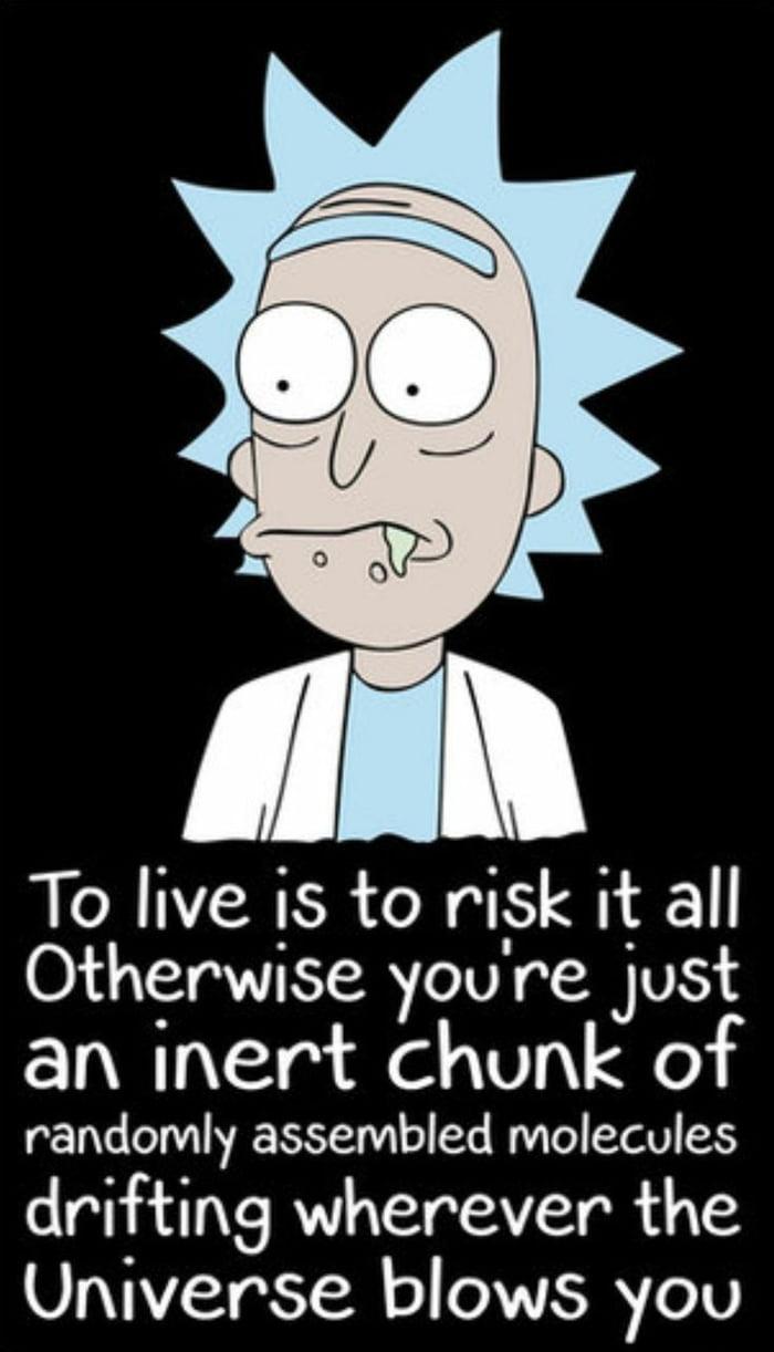 Quotes: Rick And Morty Life Quotes Rick and