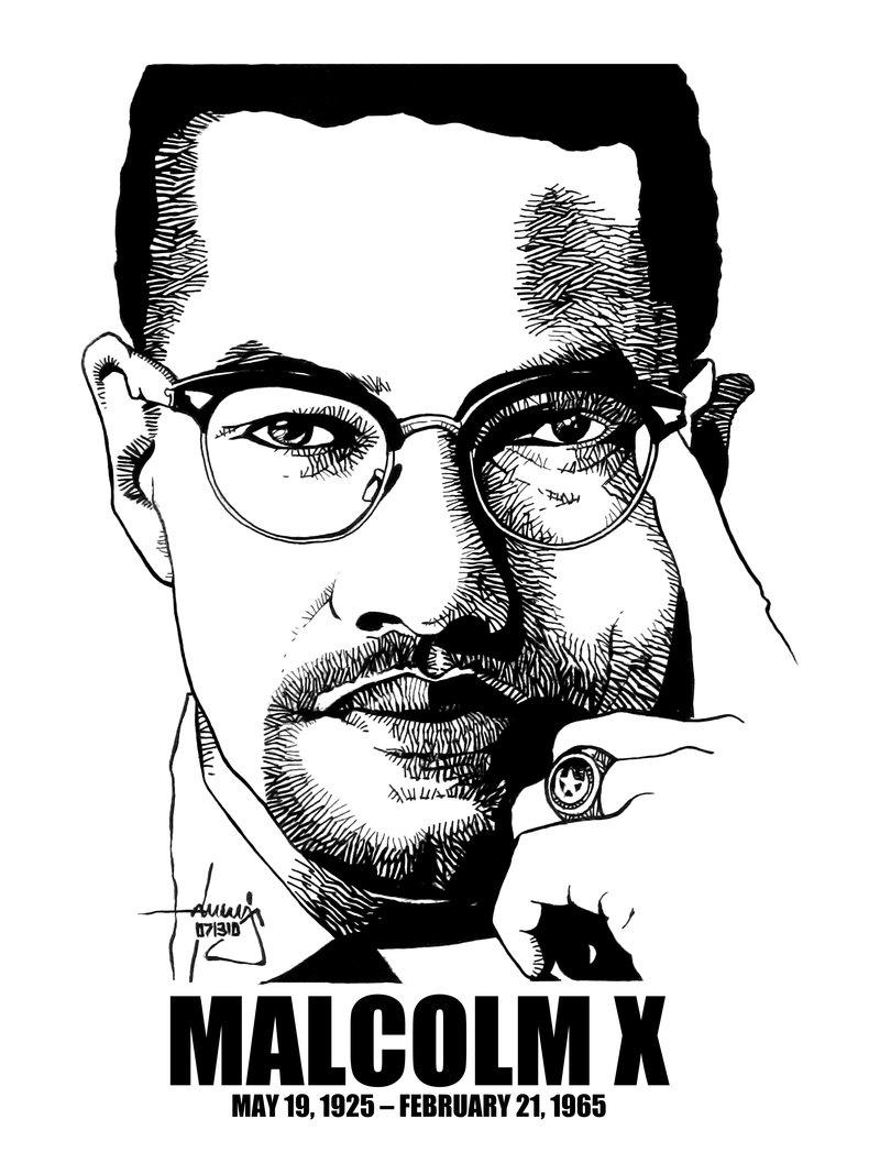 Featured image of post How To Draw Malcolm X