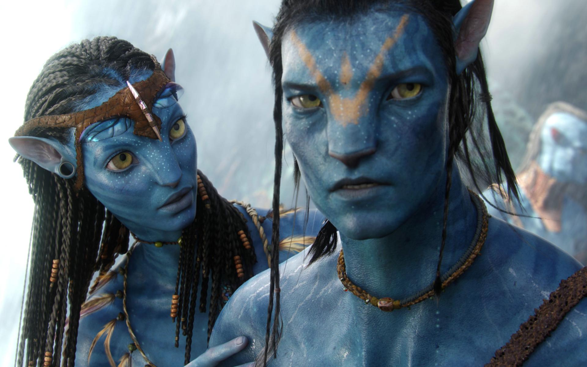 Jake Sully And Neytiri In Avatar