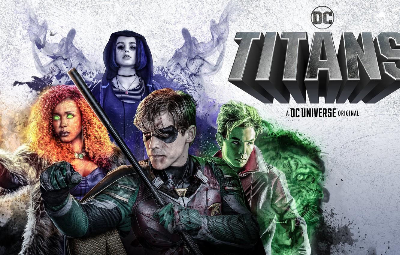 Wallpaper look, the series, Movies, the main actors, The titans, Titans image for desktop, section фильмы