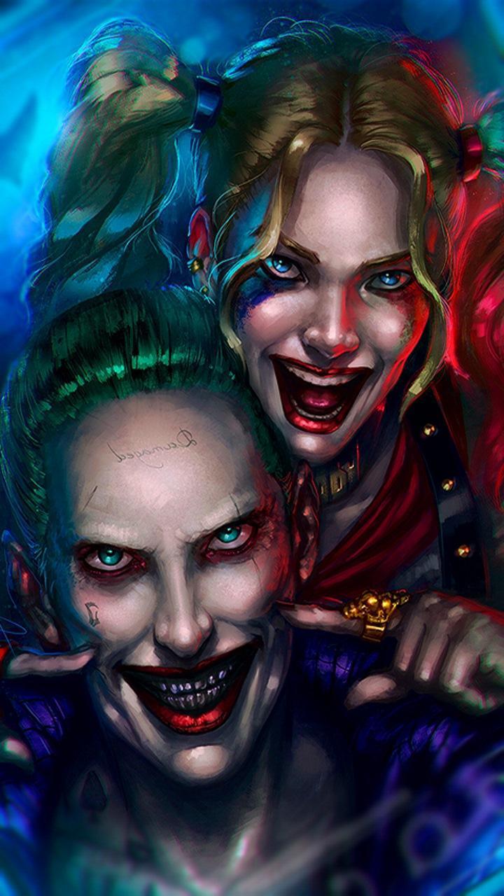 Joker and Harley HD Lock Screen Wallpaper for Android