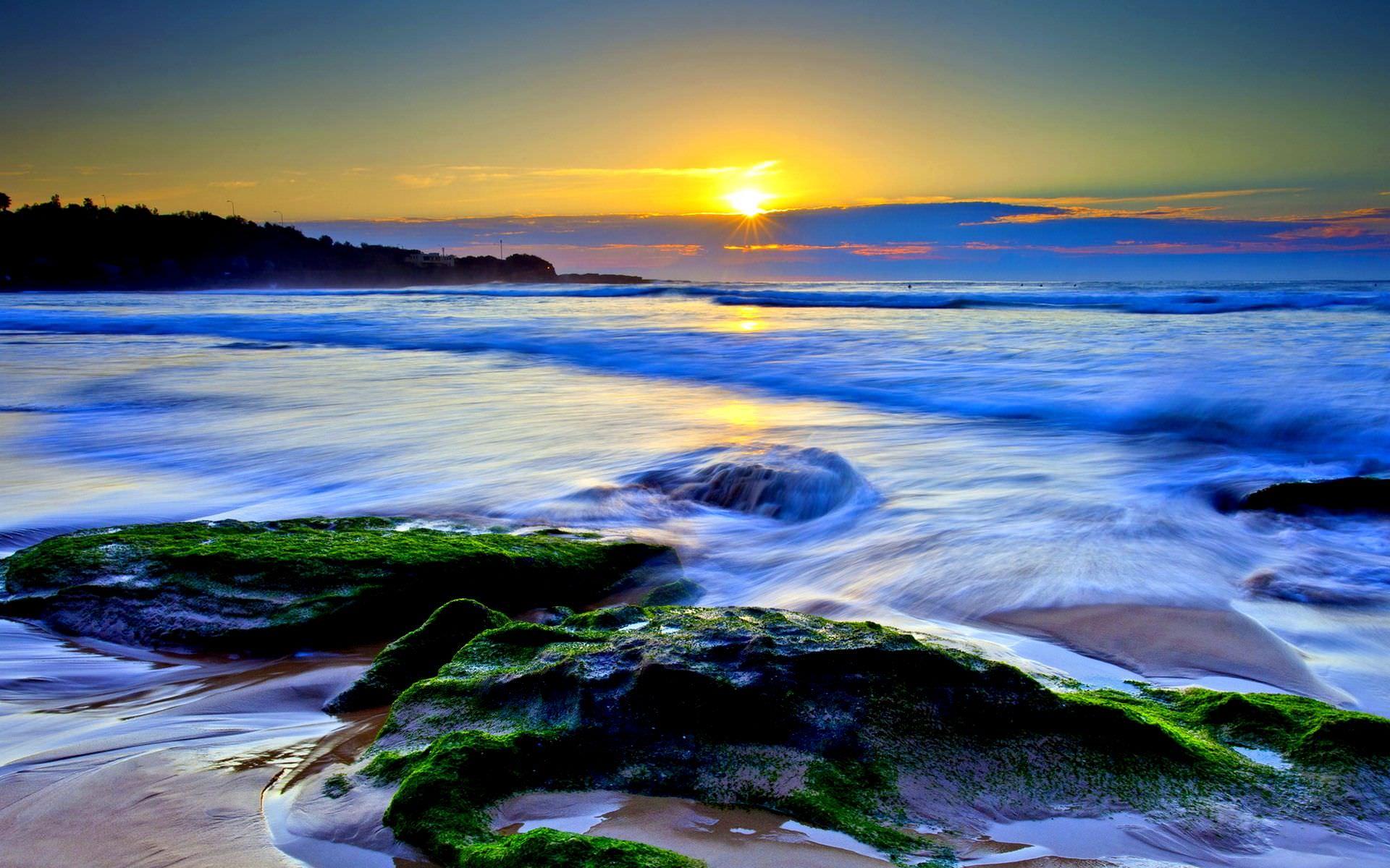 Most Beautiful Ocean Sunset Widescreen High Definition