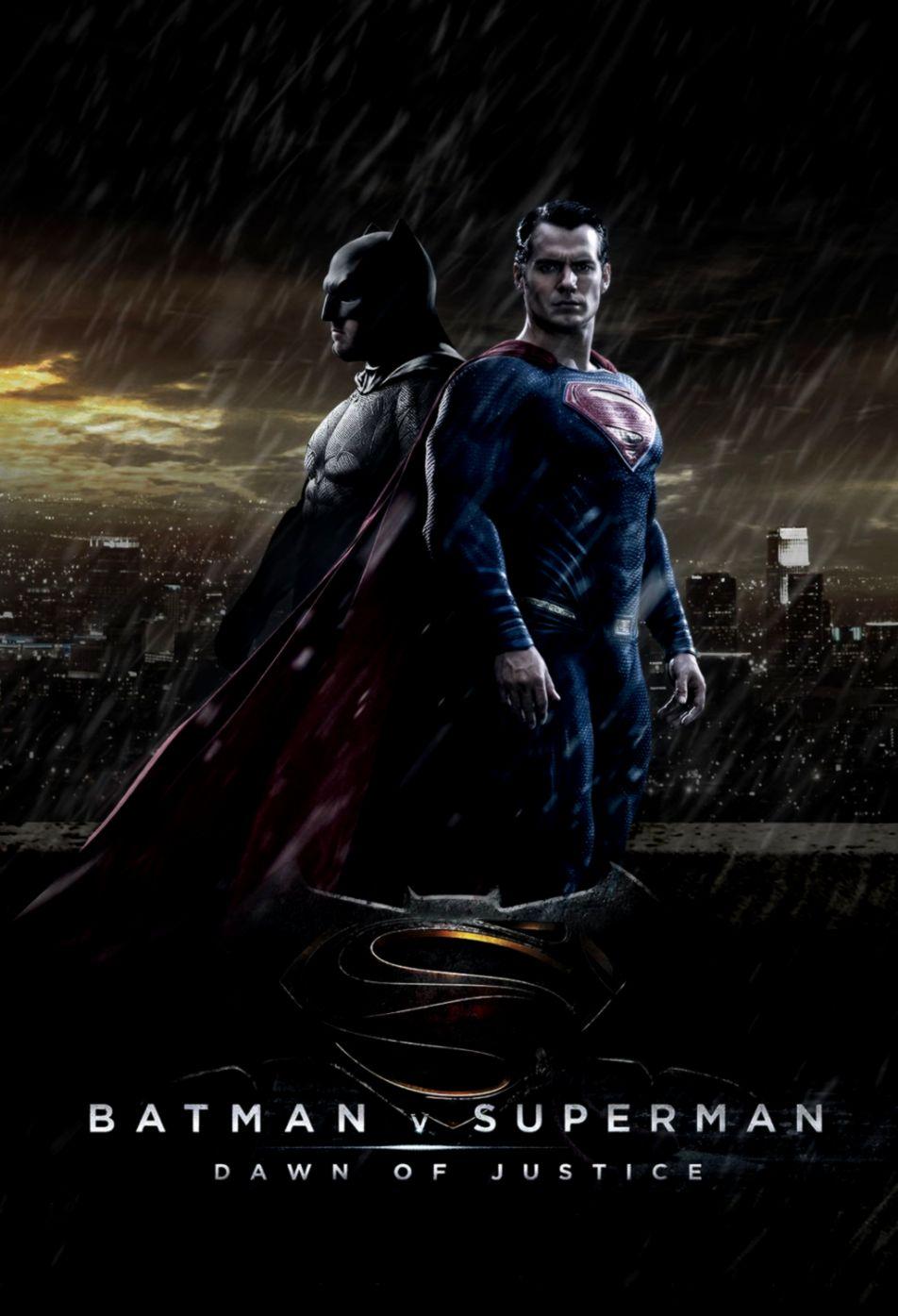 Batman V Superman HD Poster Wallpaper