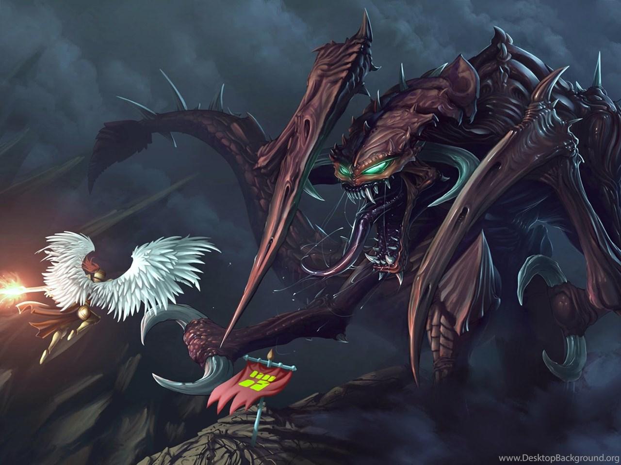 Vs Chogath LoL 9f HD Wallpaper Desktop Background