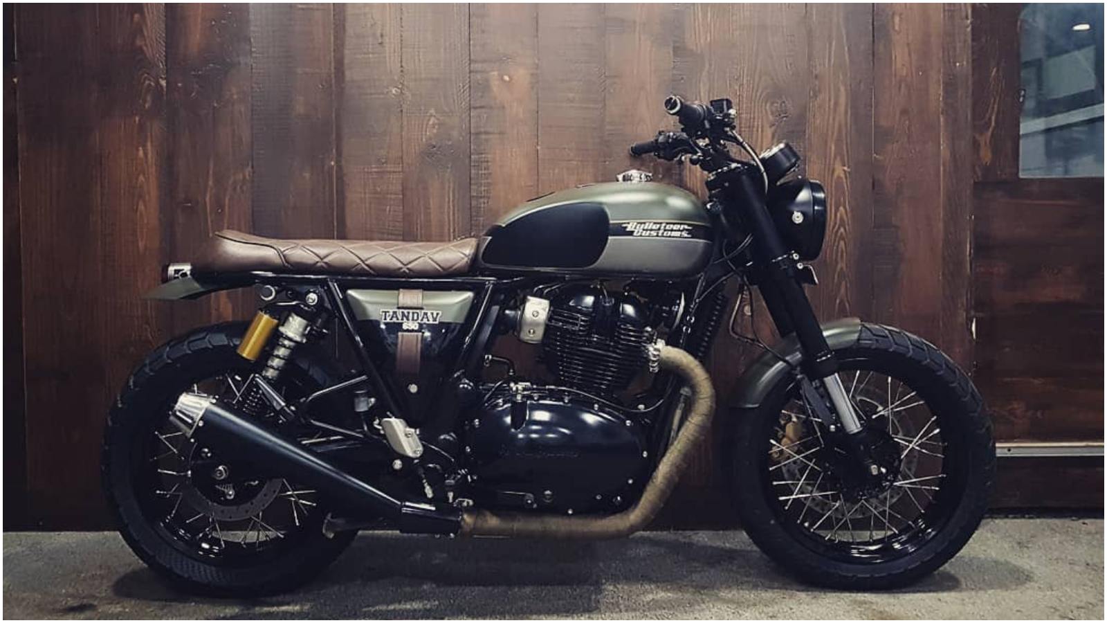 This Angry Modified Royal Enfield Interceptor 650 Is Named