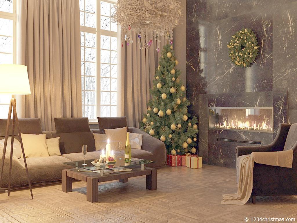Christmas Decor, Christmas Home Decoration Ideas Wallpaper