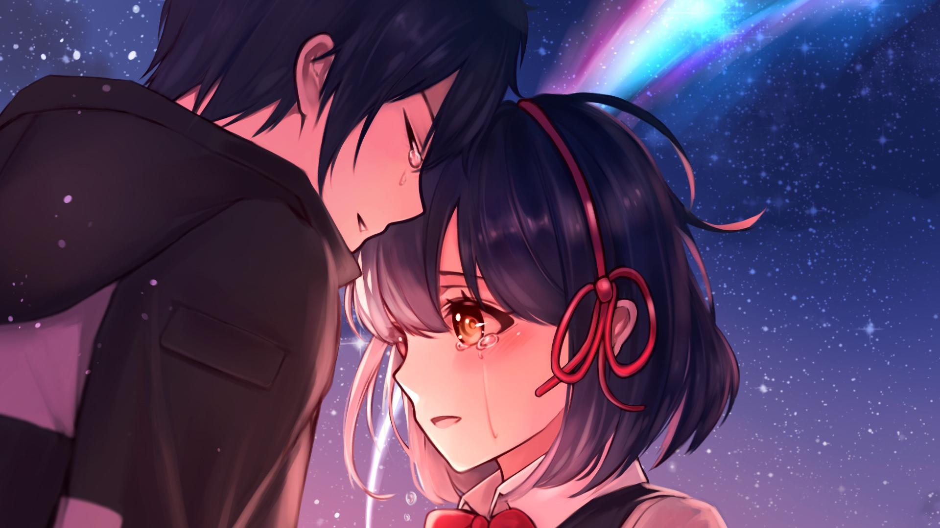 Crying Anime Girl Wallpaper Free Crying Anime Girl