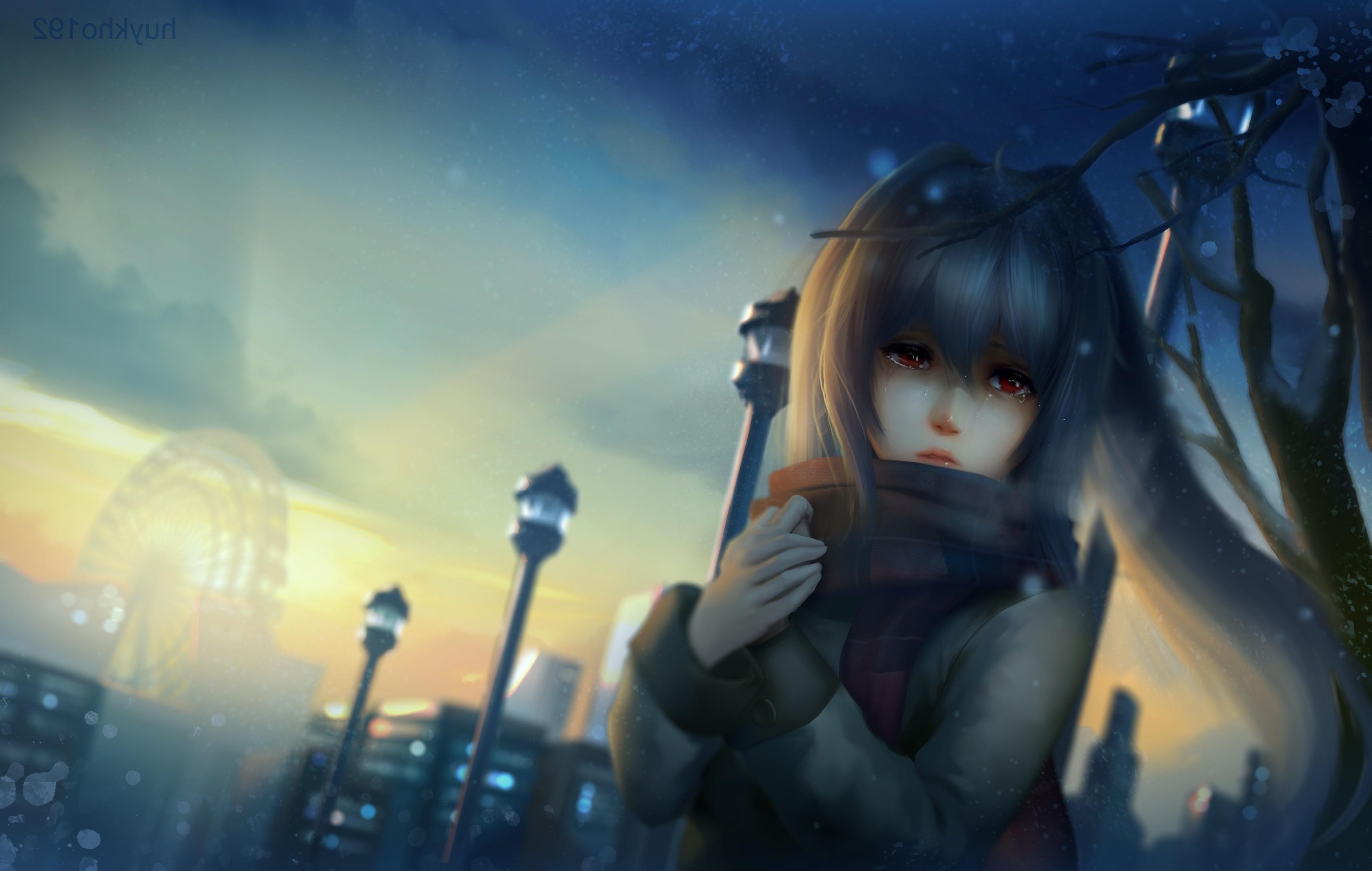 Crying Anime Girl Wallpapers - Wallpaper Cave