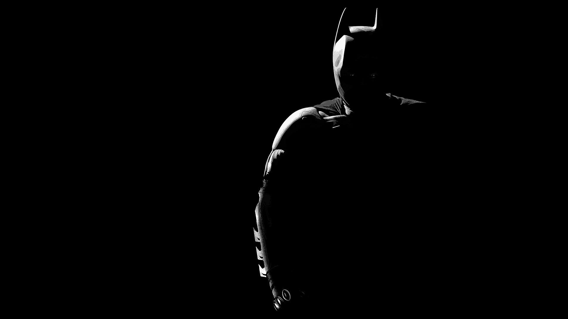 Batman Dark Silhouette Desktop Wallpaper