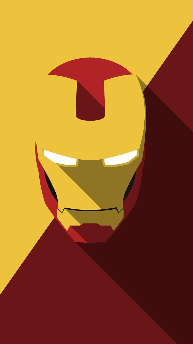 Iron Man Minimalism 4k iPhone iPhone 6S, iPhone