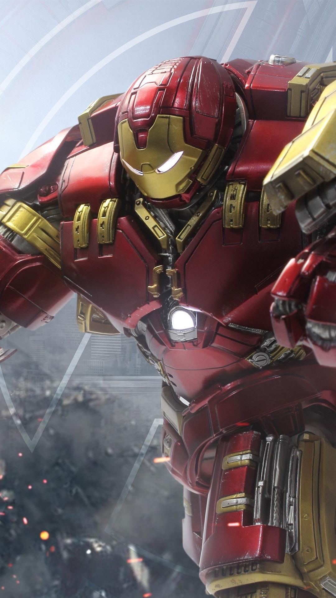 Iron Man, Hulkbuster 1080x1920 IPhone 8 7 6 6S Plus Wallpaper, Background, Picture, Image