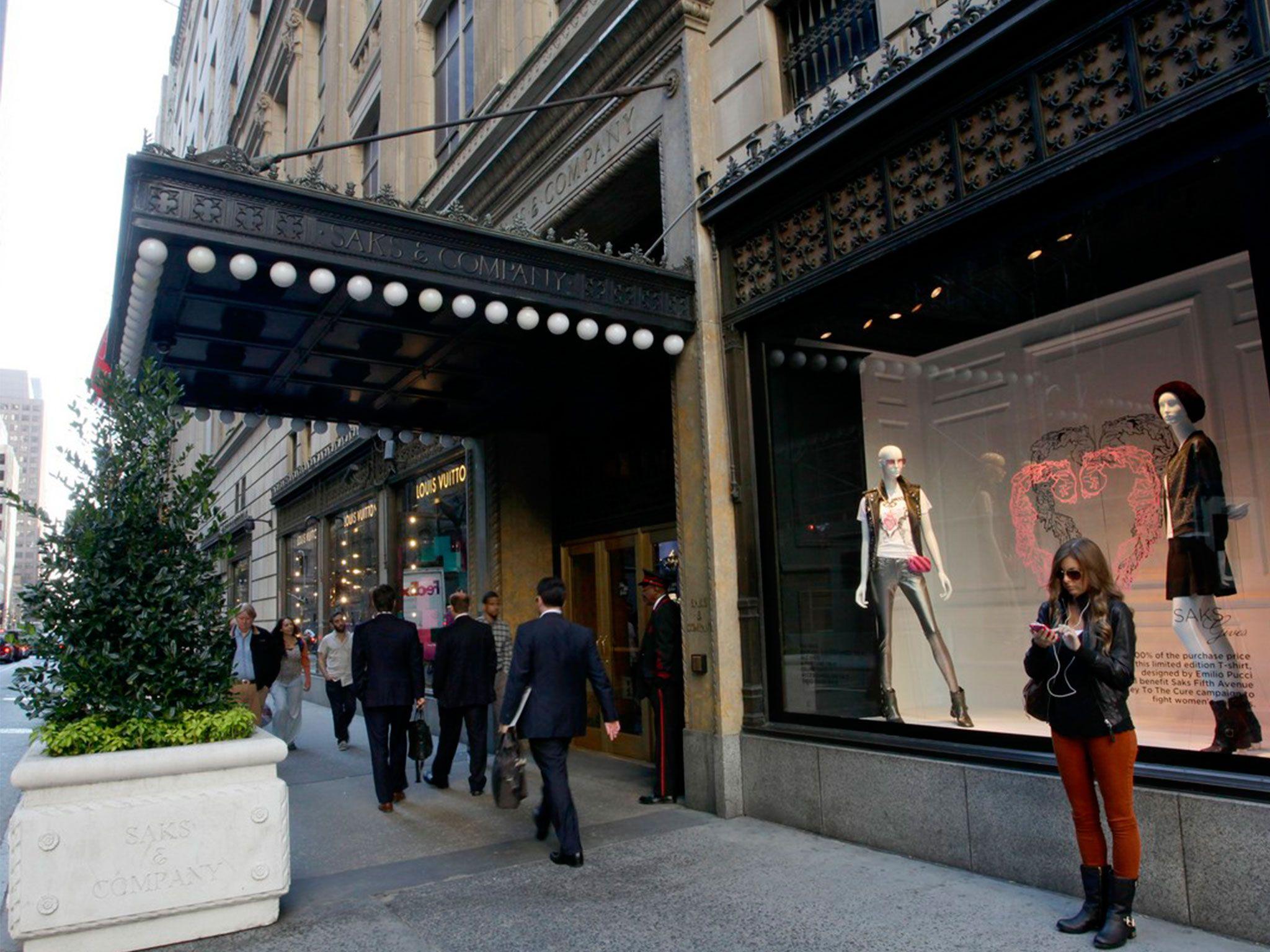 Saks opens Manhattan store off its namesake avenue