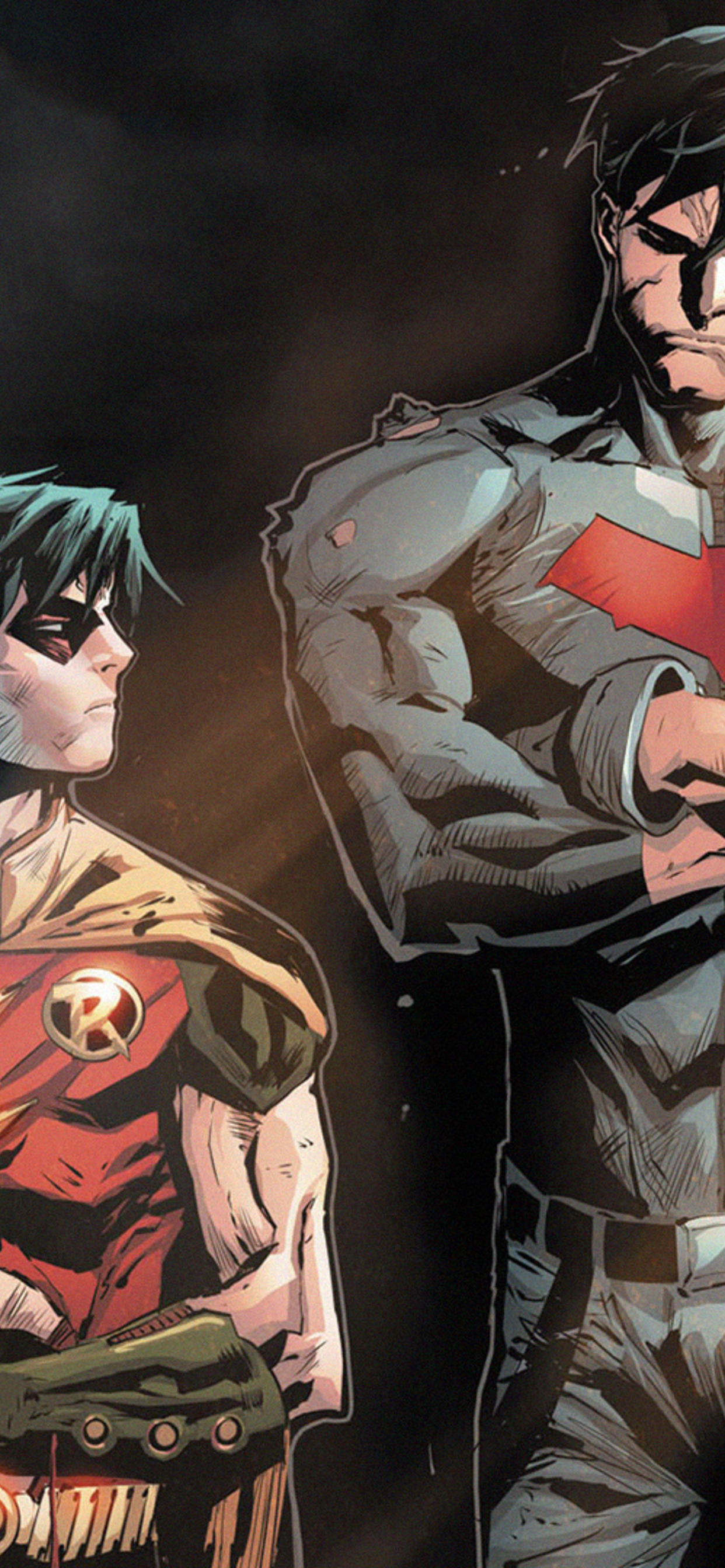 Jason Todd And Robin Dc Comic Art iPhone XS MAX HD