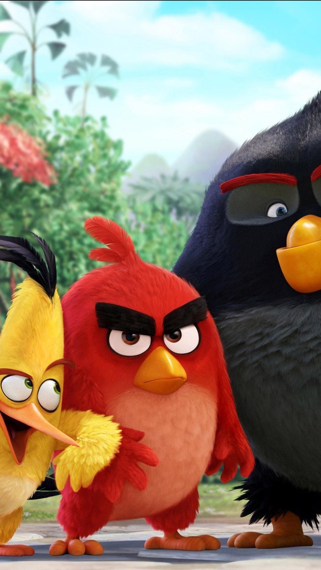 Angry Birds Movie Characters iPhone HD Wallpaper HD