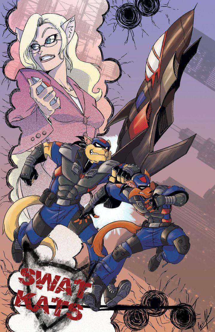 Swat Kats Illustration Cover Assignment