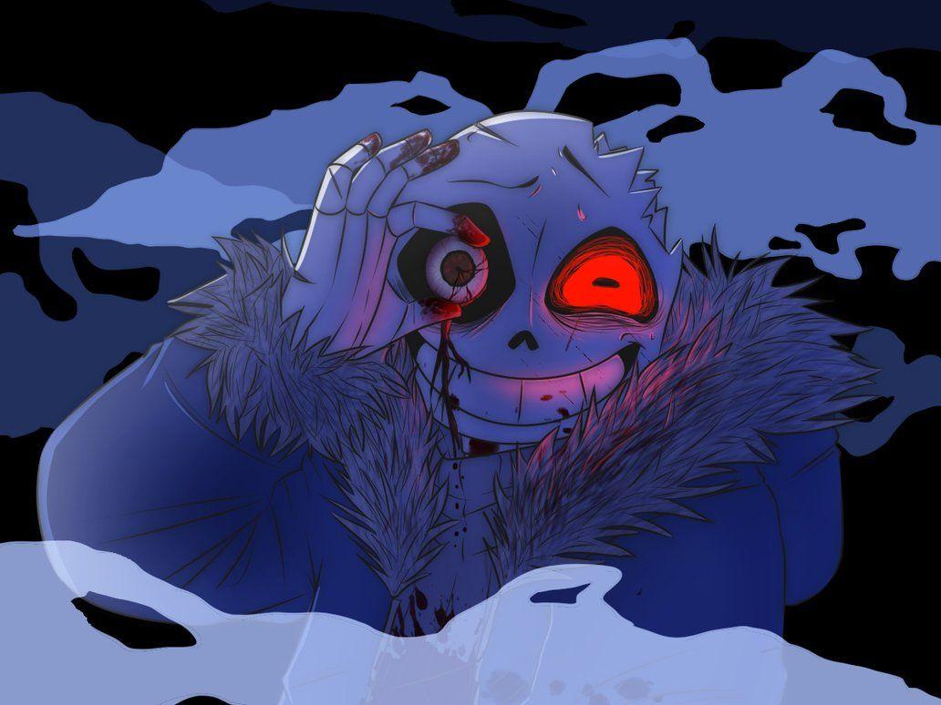 Horrortale (Horror) Sans  Anime undertale, Horror sans, Horrortale