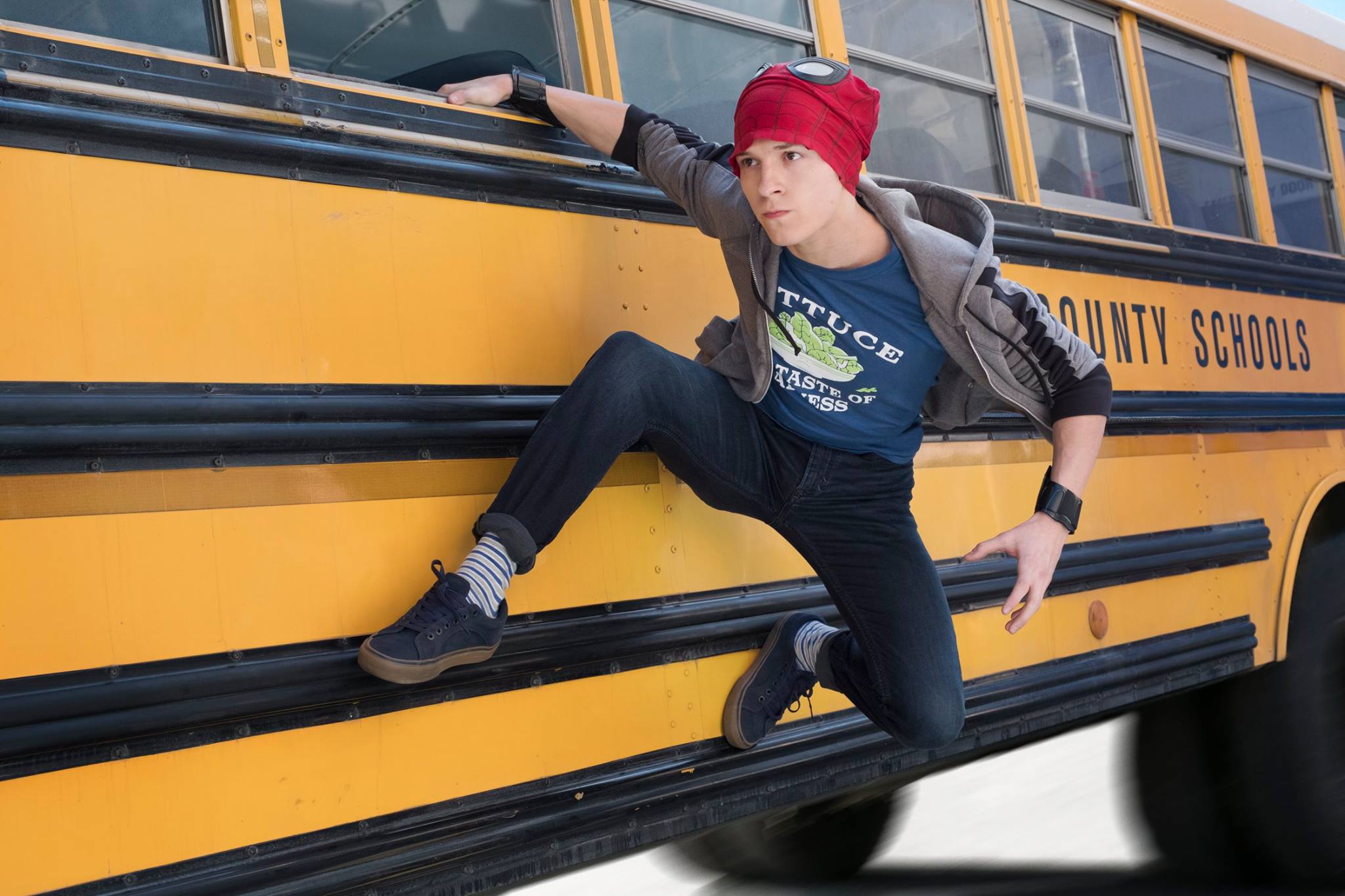 Spider Man: Far From Home Wrap Image With Tom Holland