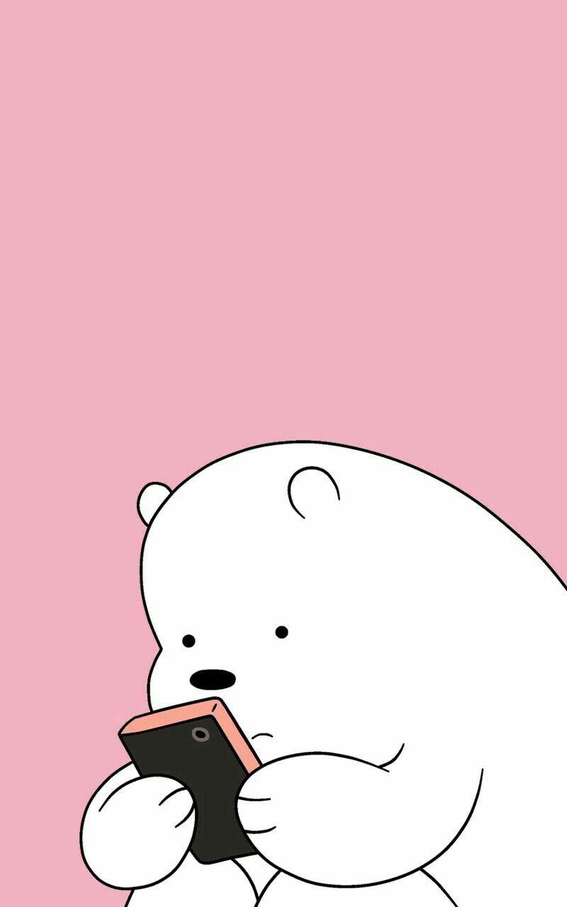 Top Ice Bear We Bare Bears Wallpaper FULL HD 1080p For PC Background 2018 FREE DOWNLOAD. Wallpaper iphone lucu, Ilustrasi karakter, Kartun
