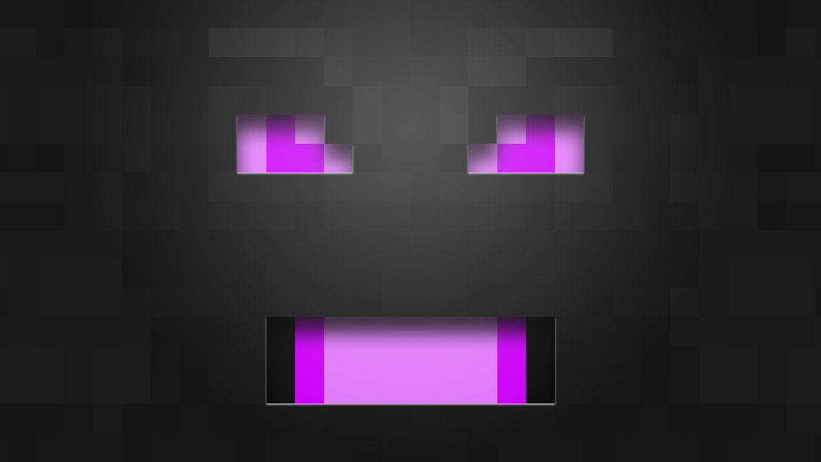 Minecraft ender dragon face. Creative Commons Attribution
