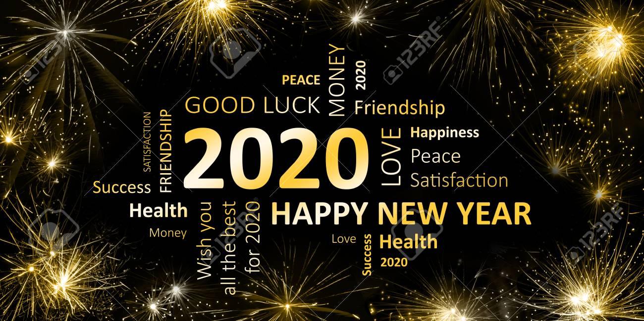 Happy New Year 2020 Wishes Messages Quotes Image GIFs Greetings