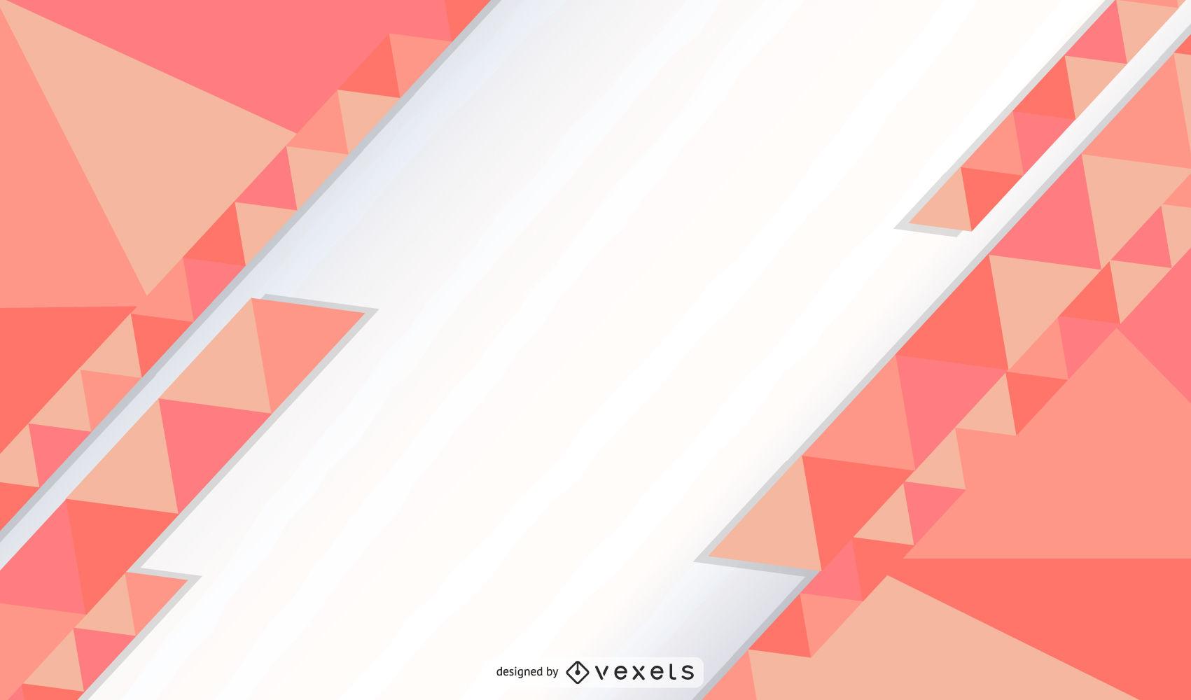 Abstract Triangles Wallpaper Design