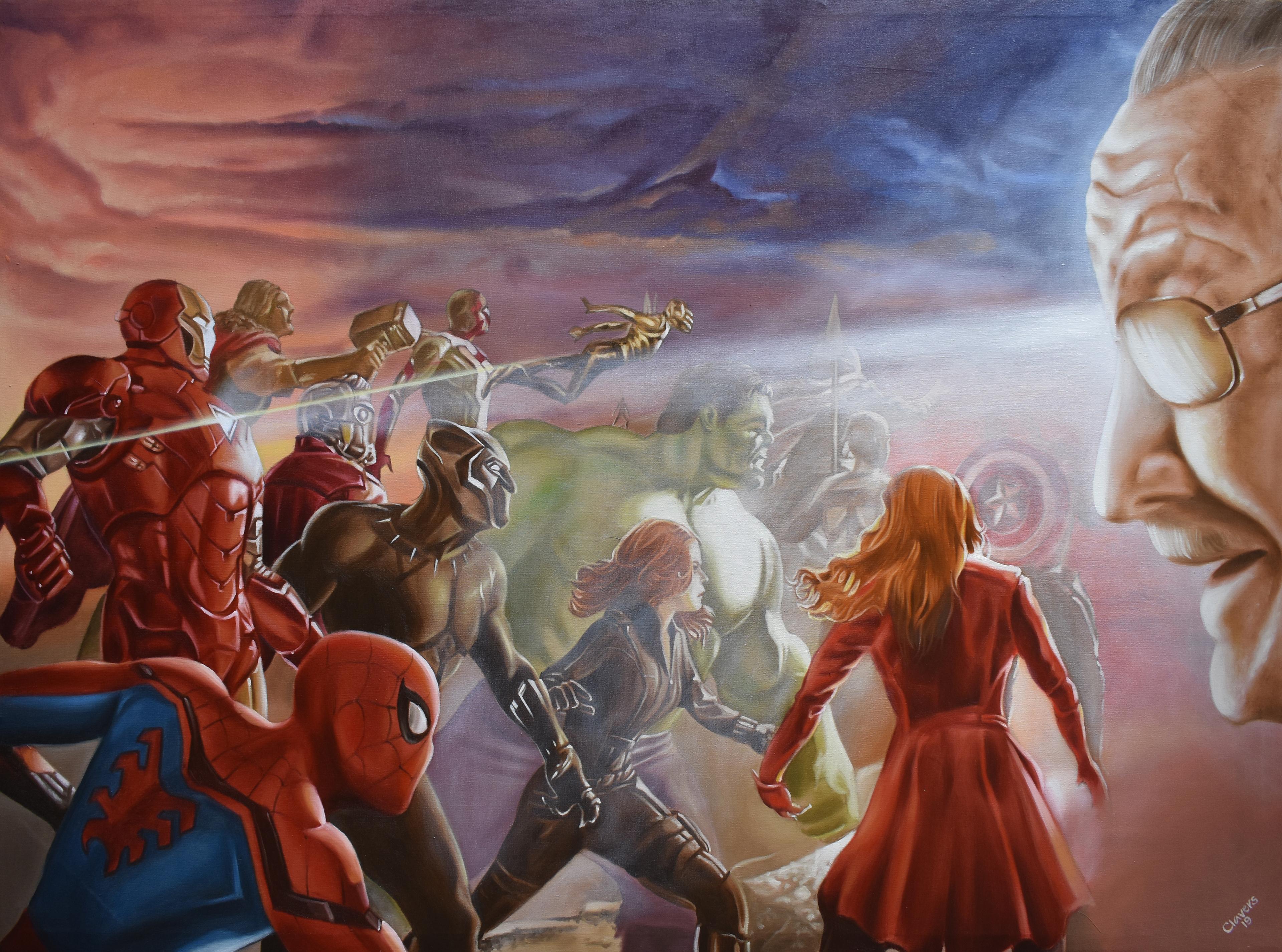 Marvel Stan Lee 4k, HD Superheroes, 4k Wallpaper, Image