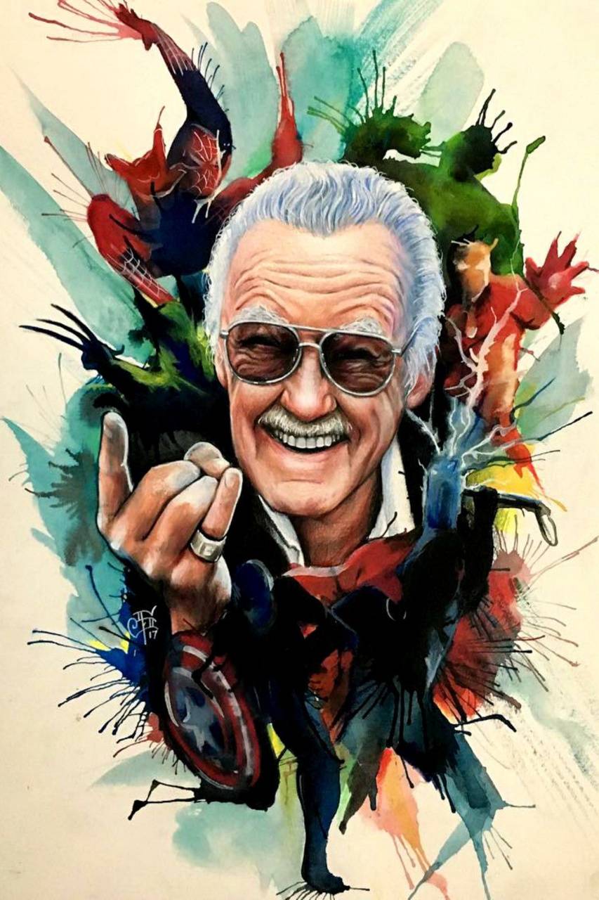 I put a quote from Stan Lee over a wallpaper that was previously made  [1440x2960] : r/Amoledbackgrounds